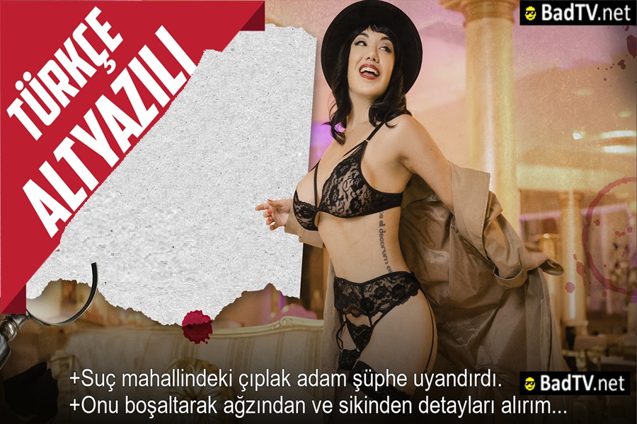 Dedektif Milf Olay Mahallinde Bulunan Çıplak Adamı Öttürerek Konuşturdu