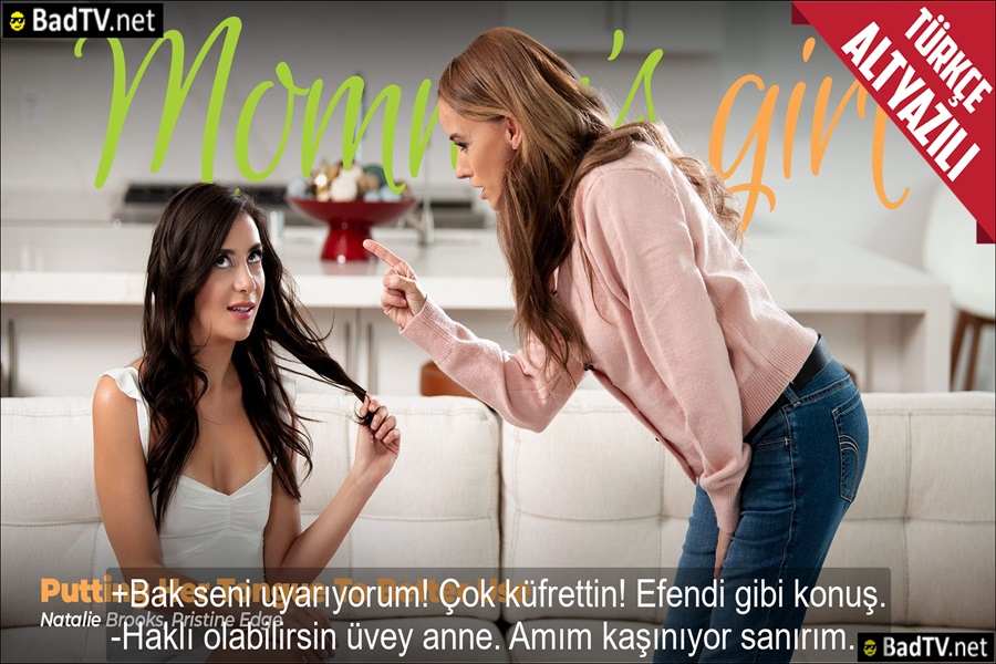 Sürekli Terbiyesizce ve Küfür Ederek Konuşan Lezbiyen Üvey Kızının Amına Acı Biber Sürdü